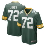 Men's Green Bay Packers Caleb Jones Green Game Player Jersey