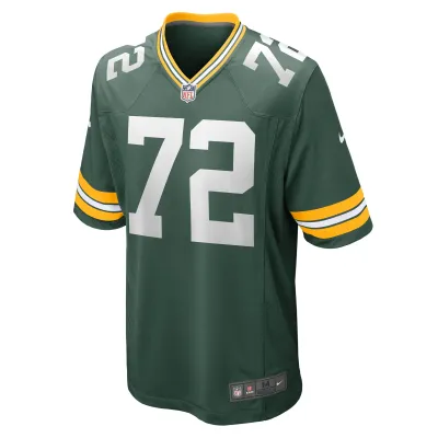 Men's Green Bay Packers Caleb Jones Green Game Player Jersey 02
