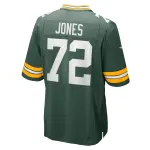Men's Green Bay Packers Caleb Jones Green Game Player Jersey