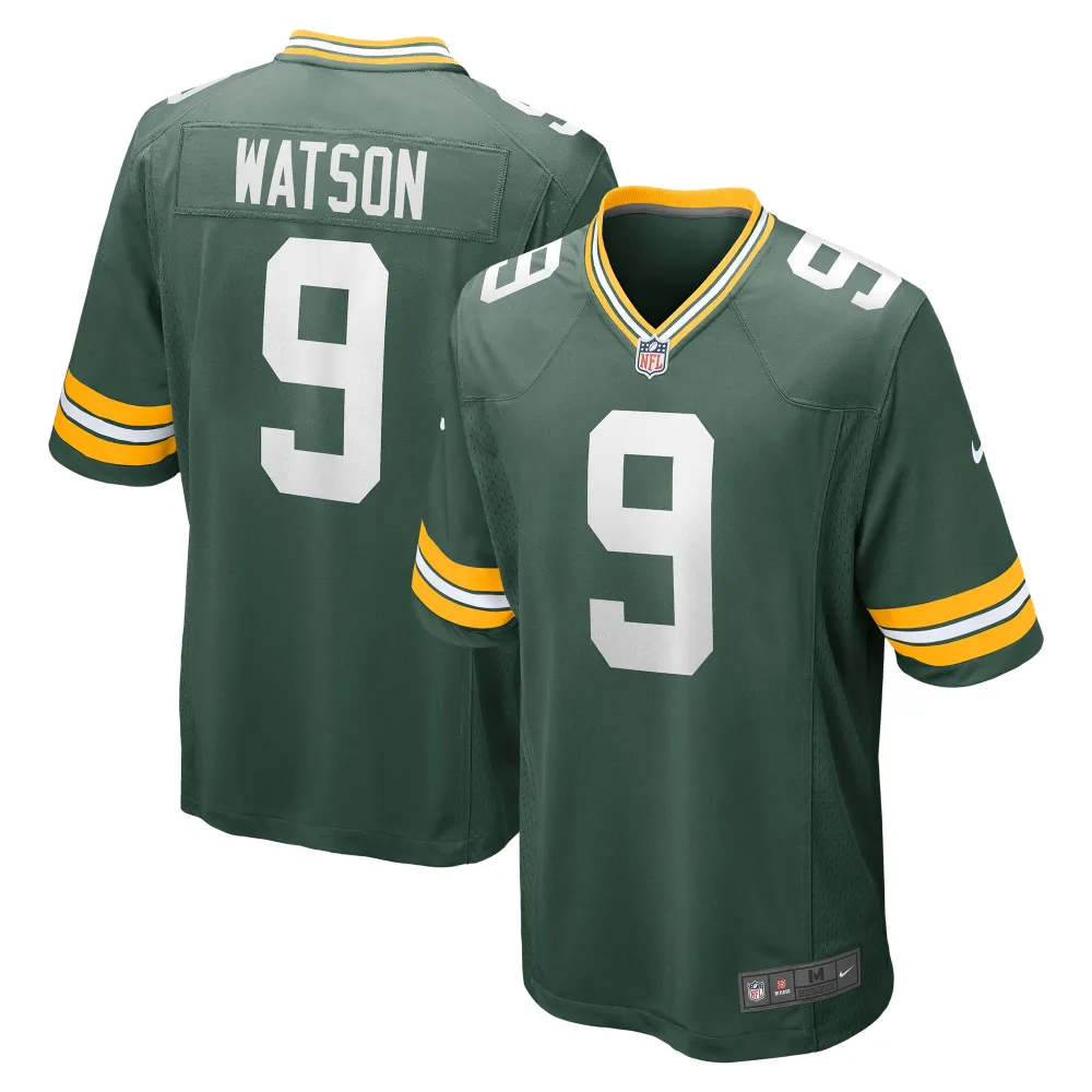Men's Green Bay Packers Christian Watson Green Game Player Jersey