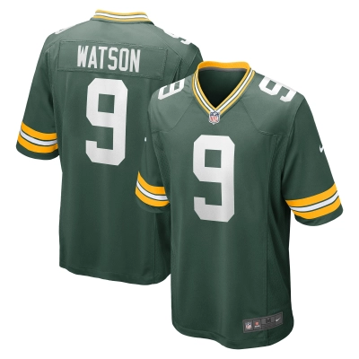 Men's Green Bay Packers Christian Watson Green Game Player Jersey 01