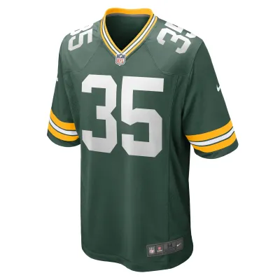 Men's Green Bay Packers Corey Ballentine Green Home Game Player Jersey 02