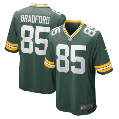 Men's Green Bay Packers Corey Bradford Green Retired Player Jersey 01