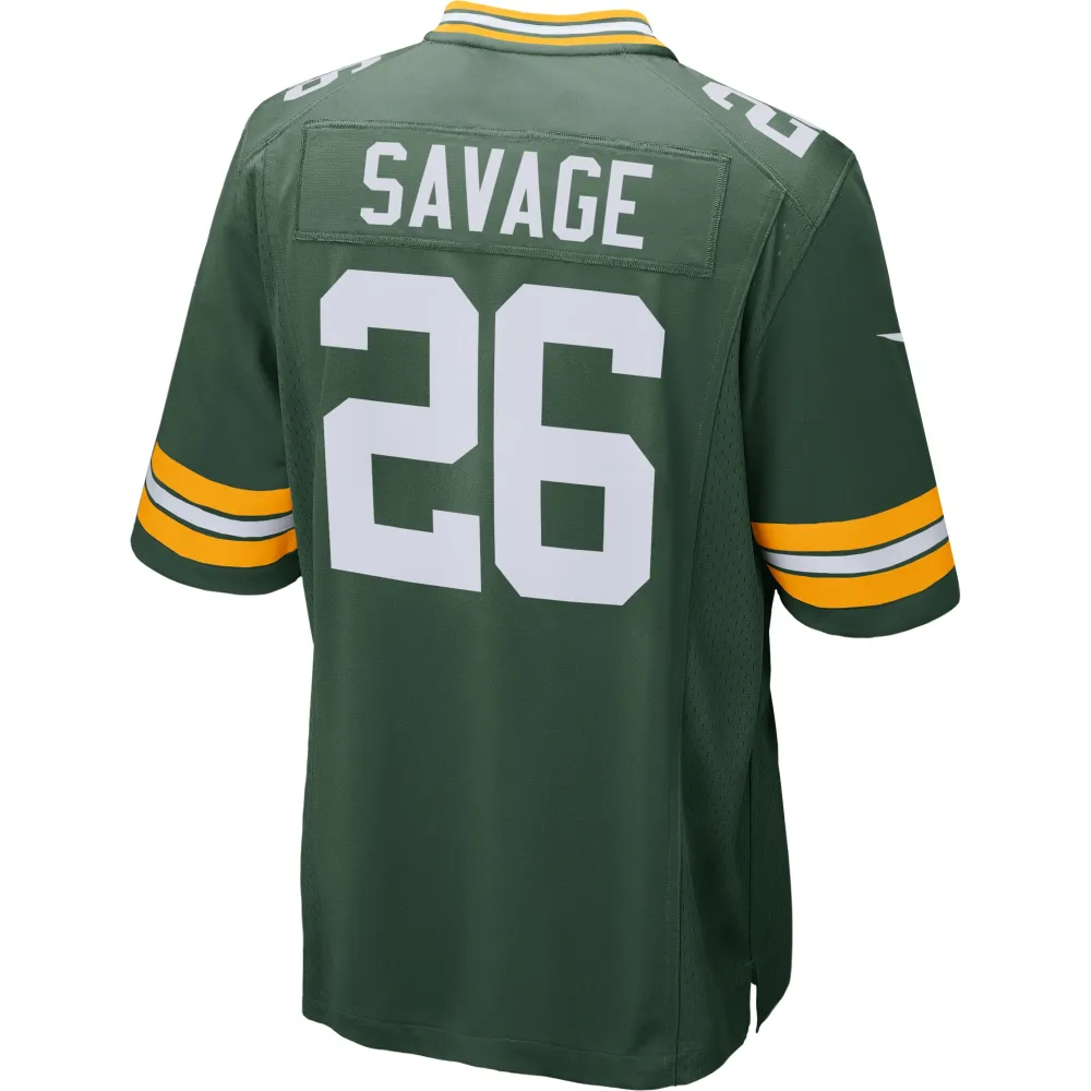Men's Green Bay Packers Darnell Savage Green Game Jersey