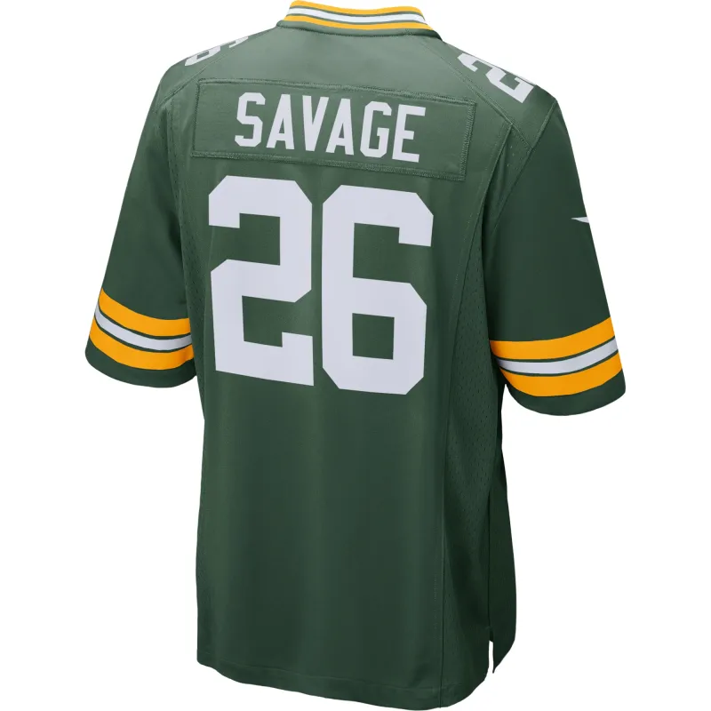 Men's Green Bay Packers Darnell Savage Green Game Jersey
