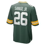 Men's Green Bay Packers Darnell Savage Jr. Green Game Team Jersey