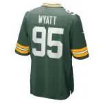 Men's Green Bay Packers Devonte Wyatt Green Player Game Jersey