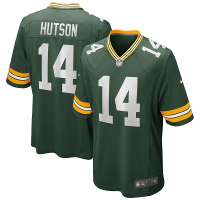 Men's Green Bay Packers Don Hutson Green Game Retired Player Jersey 01