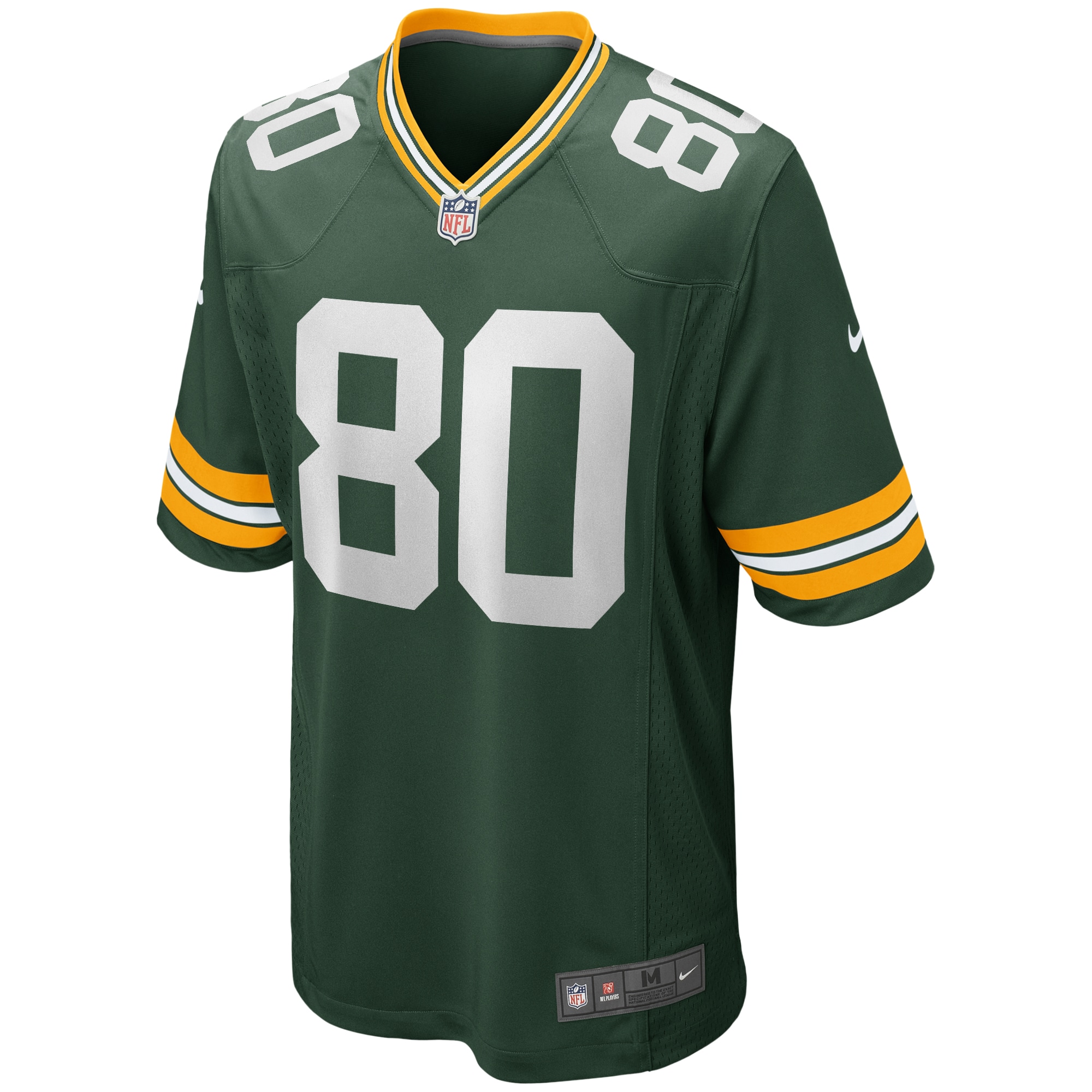 Men's Green Bay Packers Donald Driver Green Game Retired Player Jersey