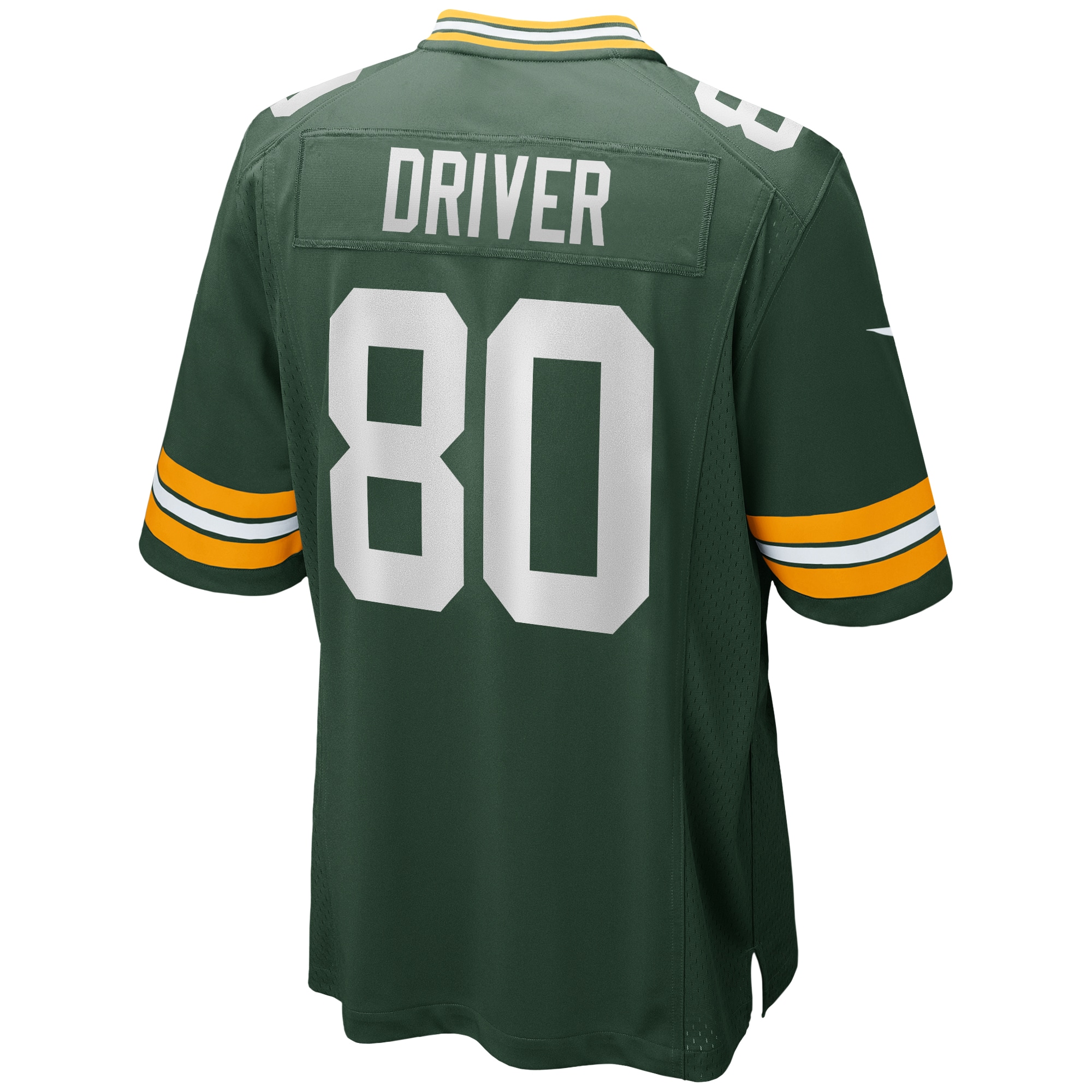 Men's Green Bay Packers Donald Driver Green Game Retired Player Jersey