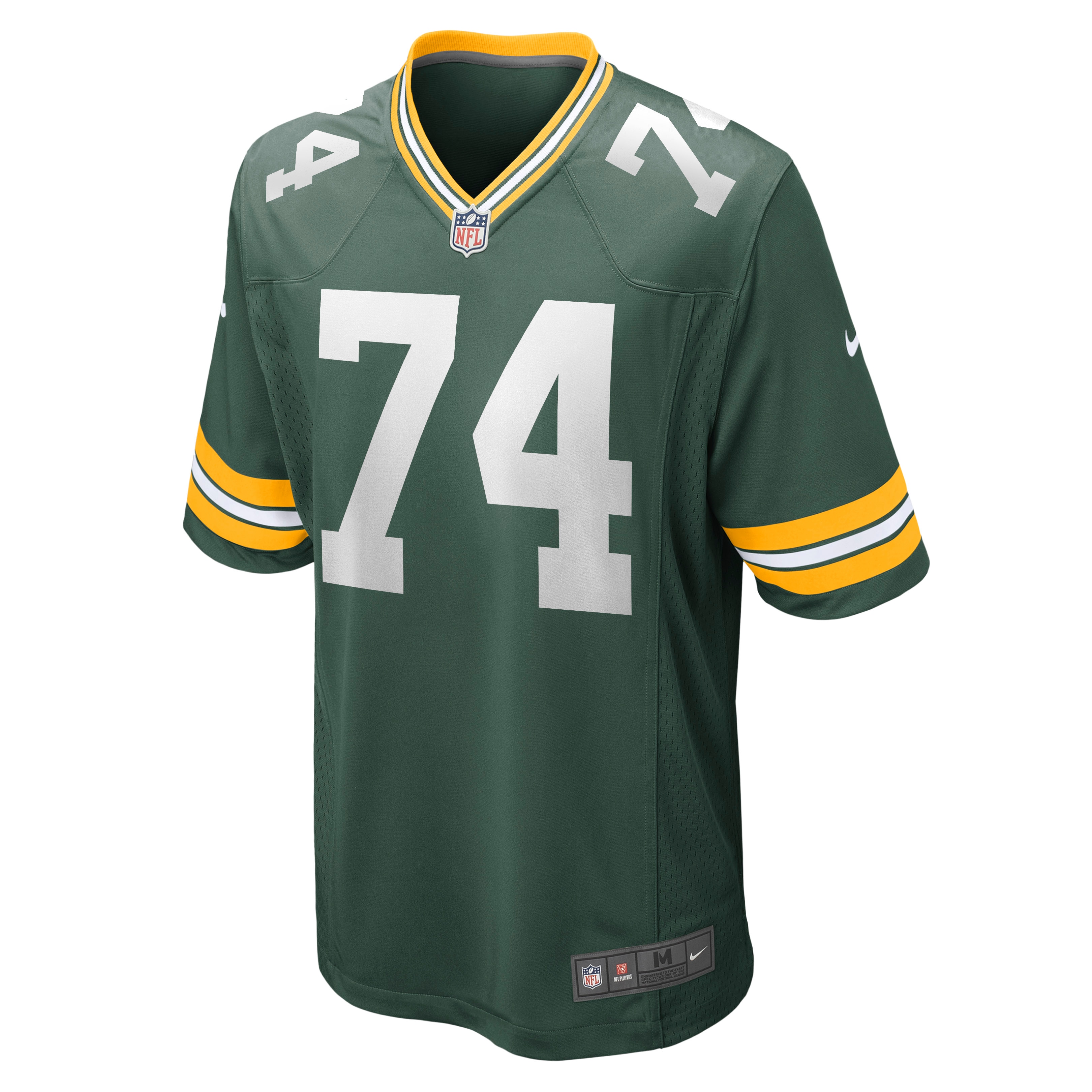 Men's Green Bay Packers Elgton Jenkins Green Game Jersey