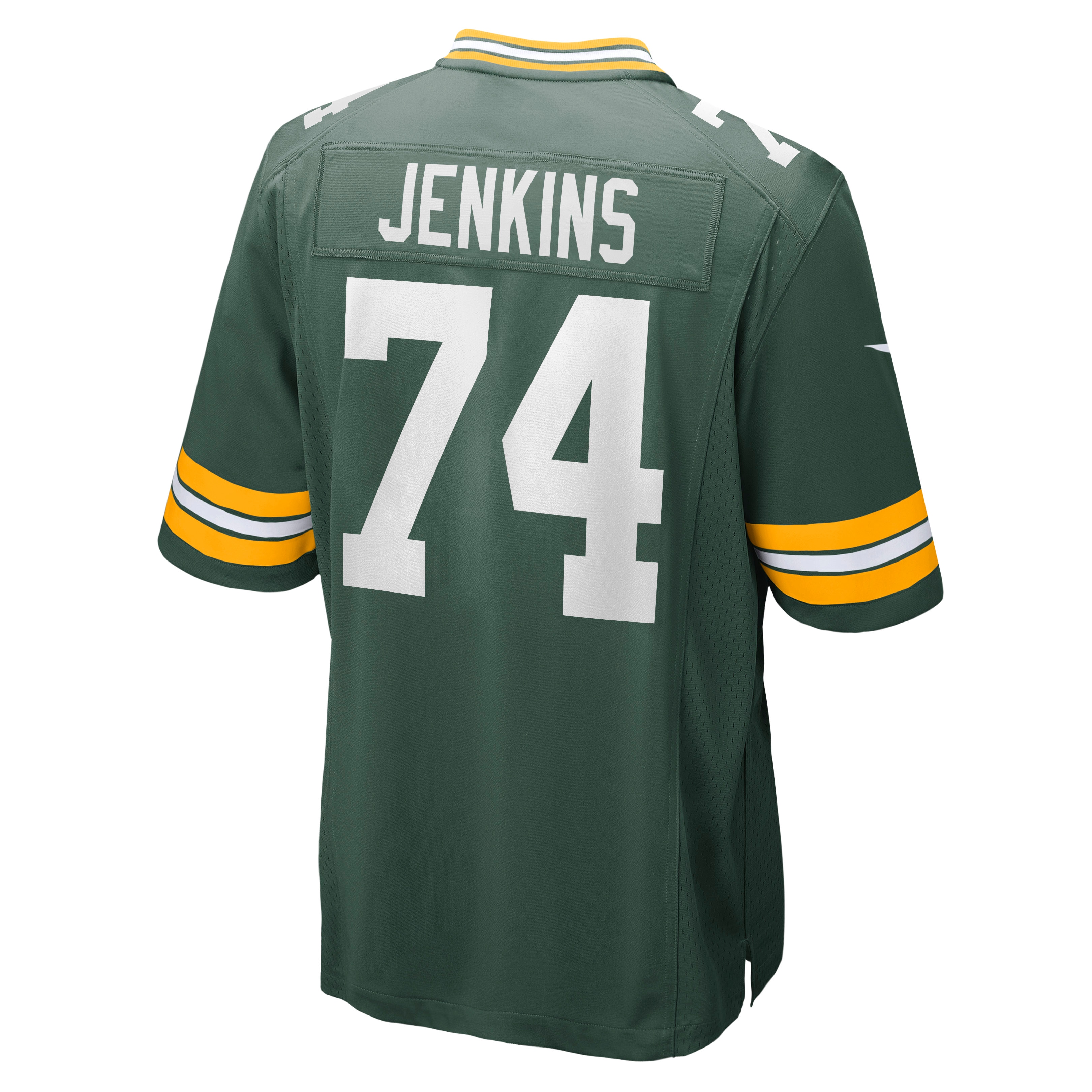 Men's Green Bay Packers Elgton Jenkins Green Game Jersey