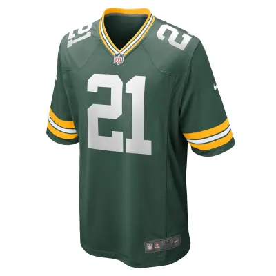 Men's Green Bay Packers Eric Stokes Green Player Game Jersey 02