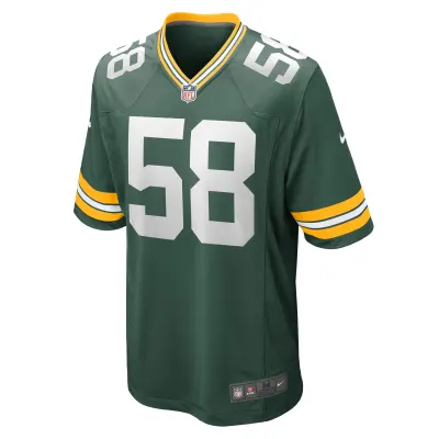 Men's Green Bay Packers Isaiah McDuffie Green Game Jersey 02