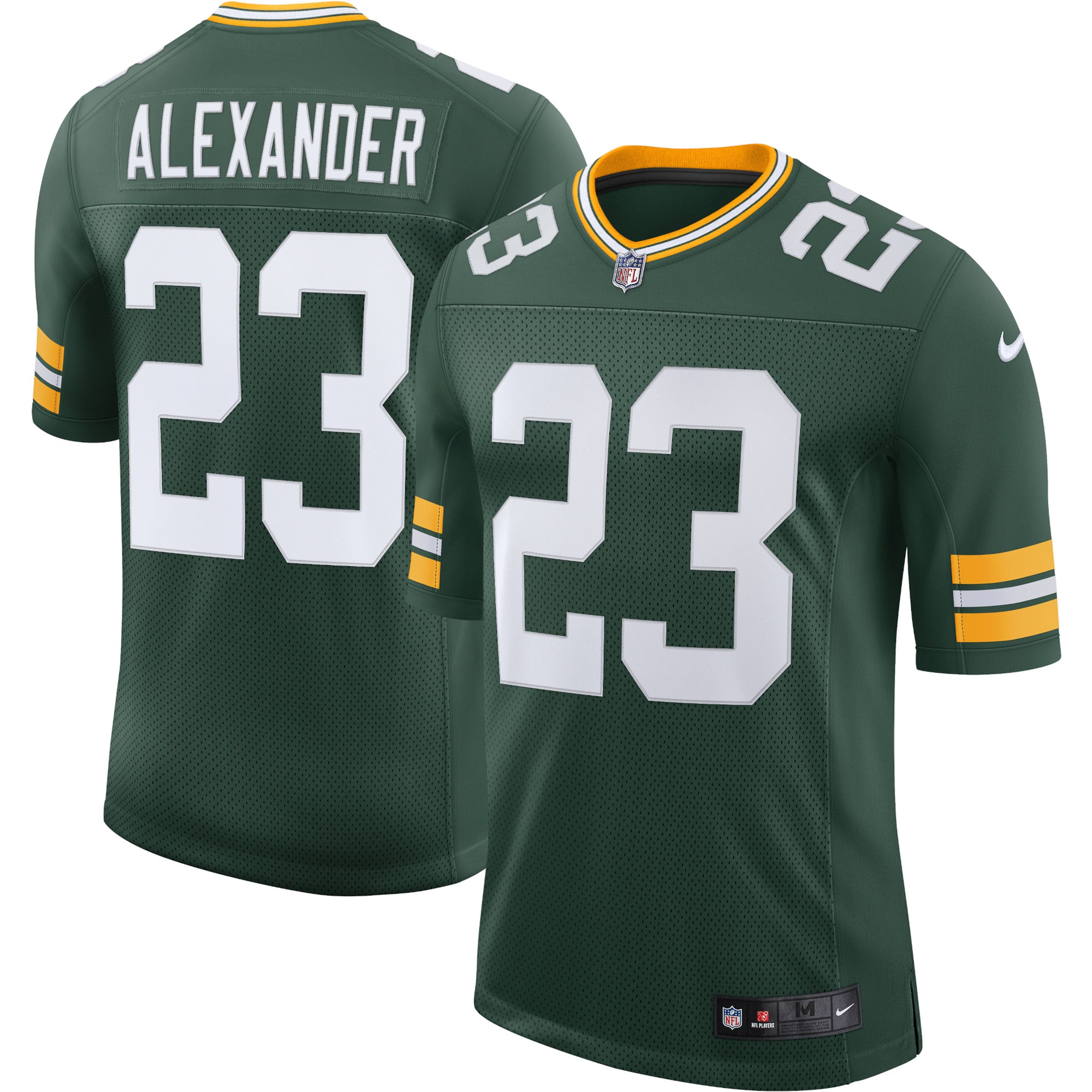 Men's Green Bay Packers Jaire Alexander Green Limited Jersey