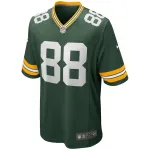 Men's Green Bay Packers Jermichael Finley Green Game Retired Player Jersey