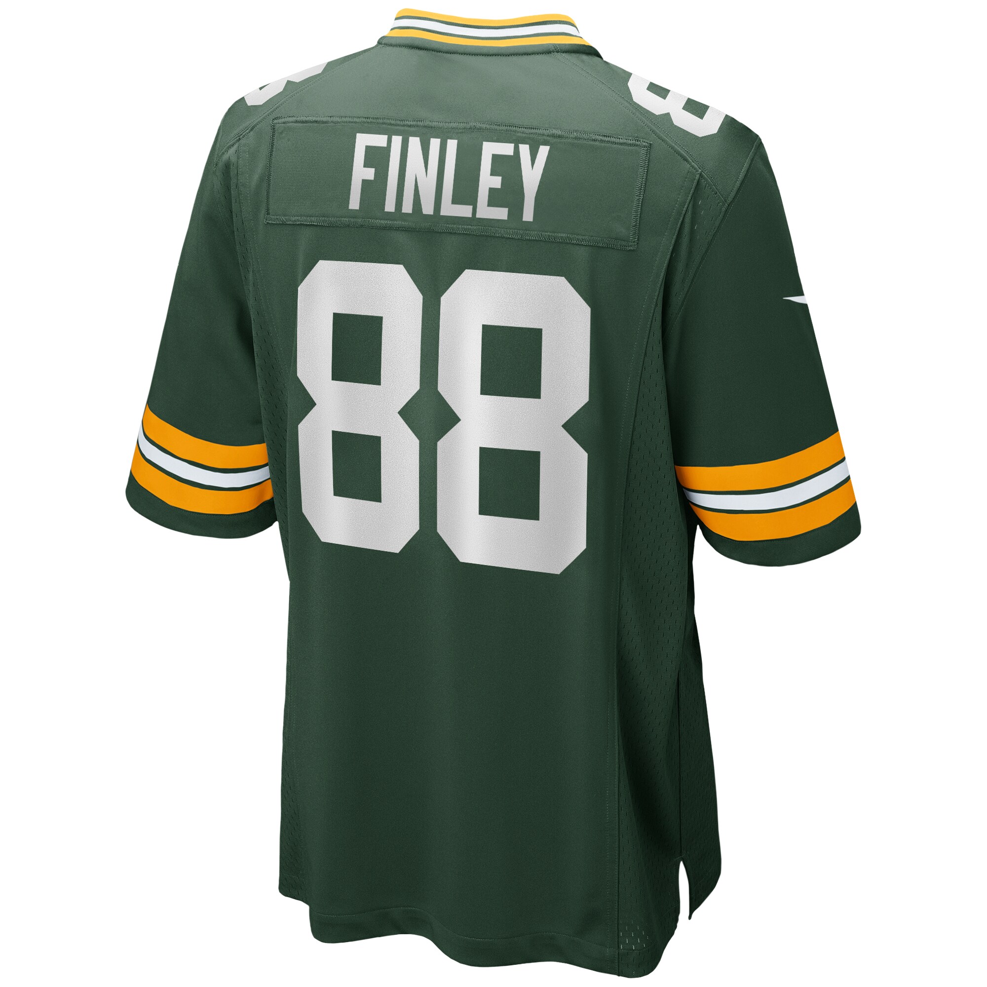Men's Green Bay Packers Jermichael Finley Green Game Retired Player Jersey