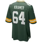 Men's Green Bay Packers Jerry Kramer Green Game Retired Player Jersey