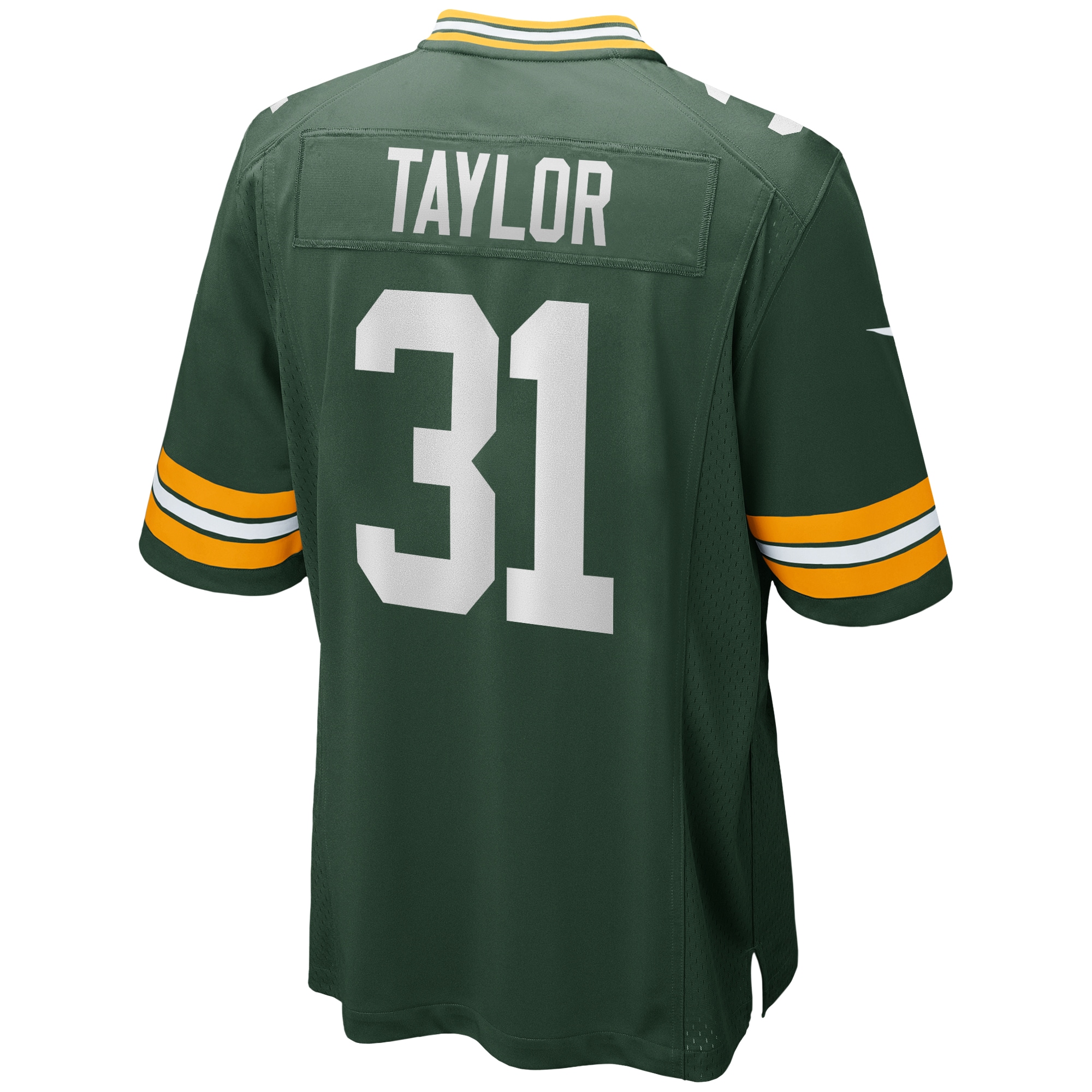 Men's Green Bay Packers Jim Taylor Green Game Retired Player Jersey