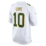 Men's Green Bay Packers Jordan Love White Fashion Game Jersey