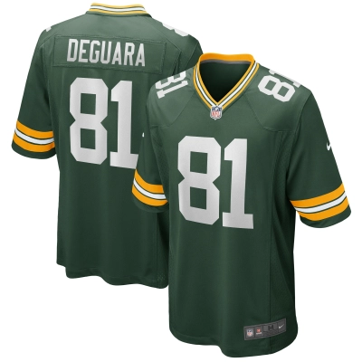 Men's Green Bay Packers Josiah Deguara Green Player Game Jersey 01