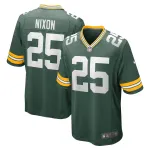 Men's Green Bay Packers Keisean Nixon Green Game Player Jersey