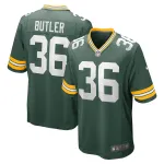 Men's Green Bay Packers LeRoy Butler Green Retired Player Game Jersey