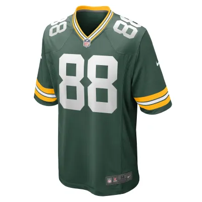 Men's Green Bay Packers Luke Musgrave  Green Game Jersey 02