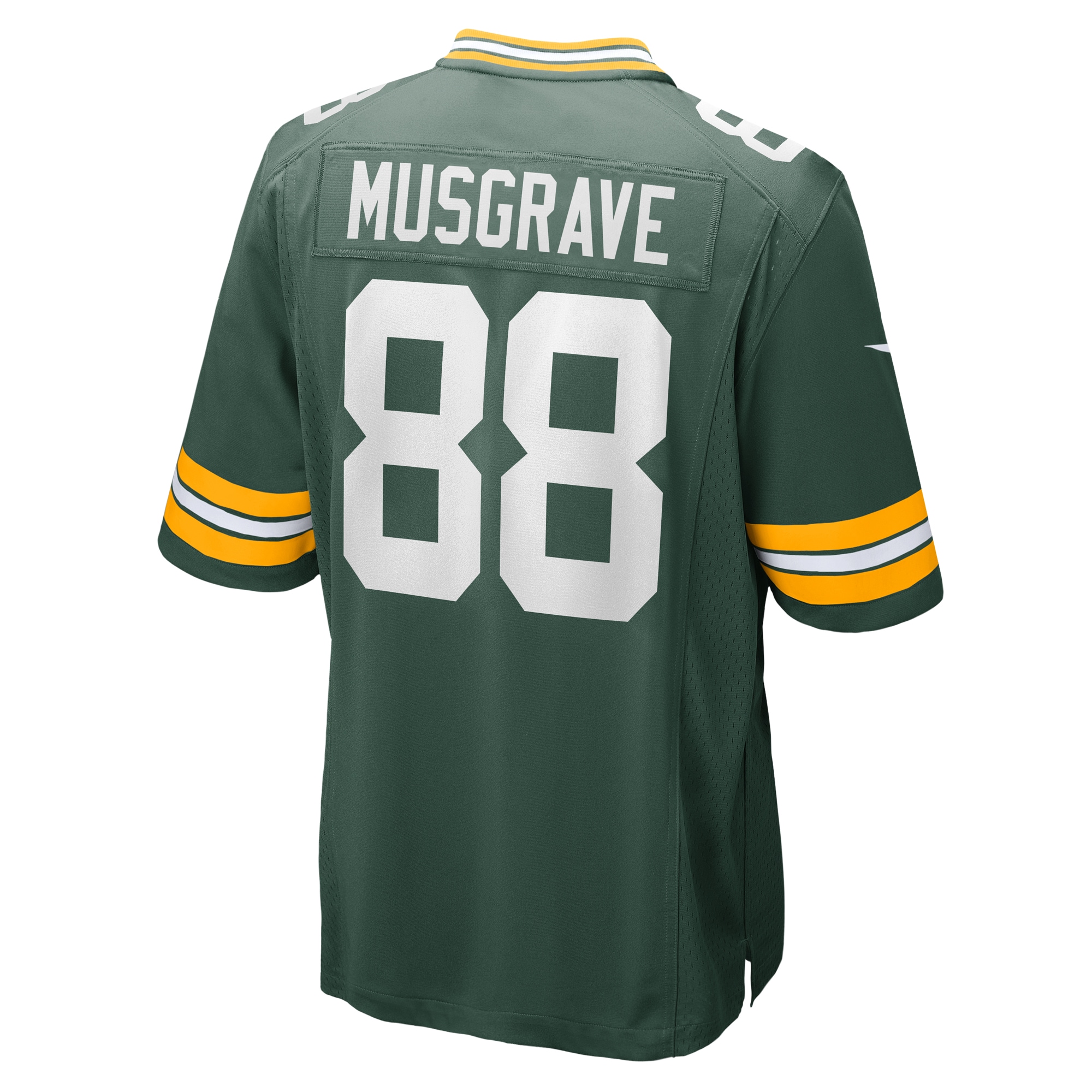 Men's Green Bay Packers Luke Musgrave  Green Game Jersey
