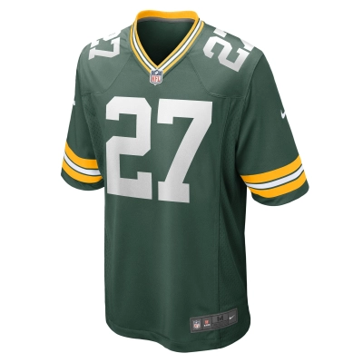 Men's Green Bay Packers Patrick Taylor Green Game Player Jersey 02