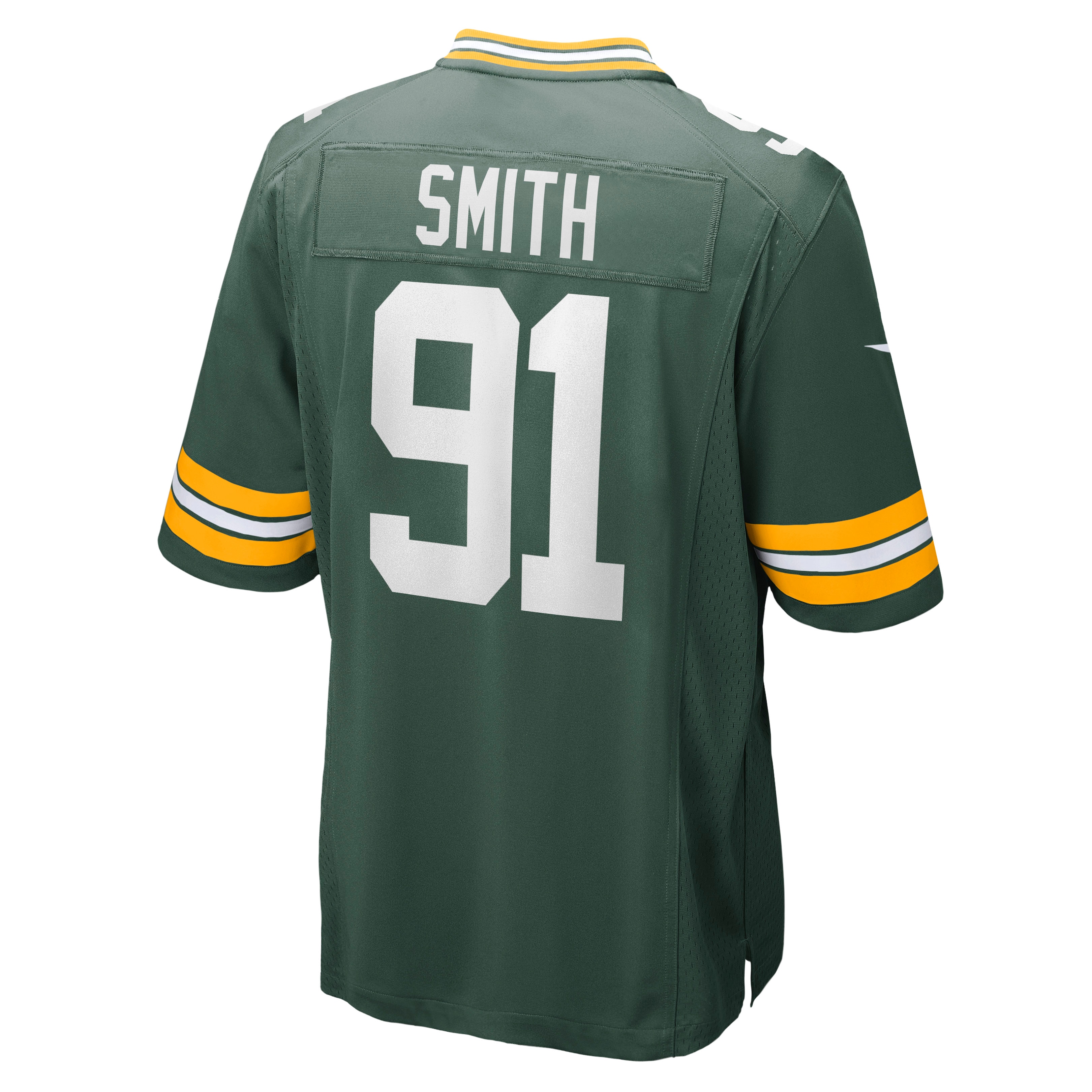 Men's Green Bay Packers Preston Smith Green Game Jersey