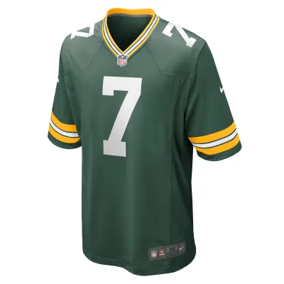Men's Green Bay Packers Quay Walker Green Player Game Jersey 02