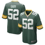 Men's Green Bay Packers Rashan Gary Green Game Jersey