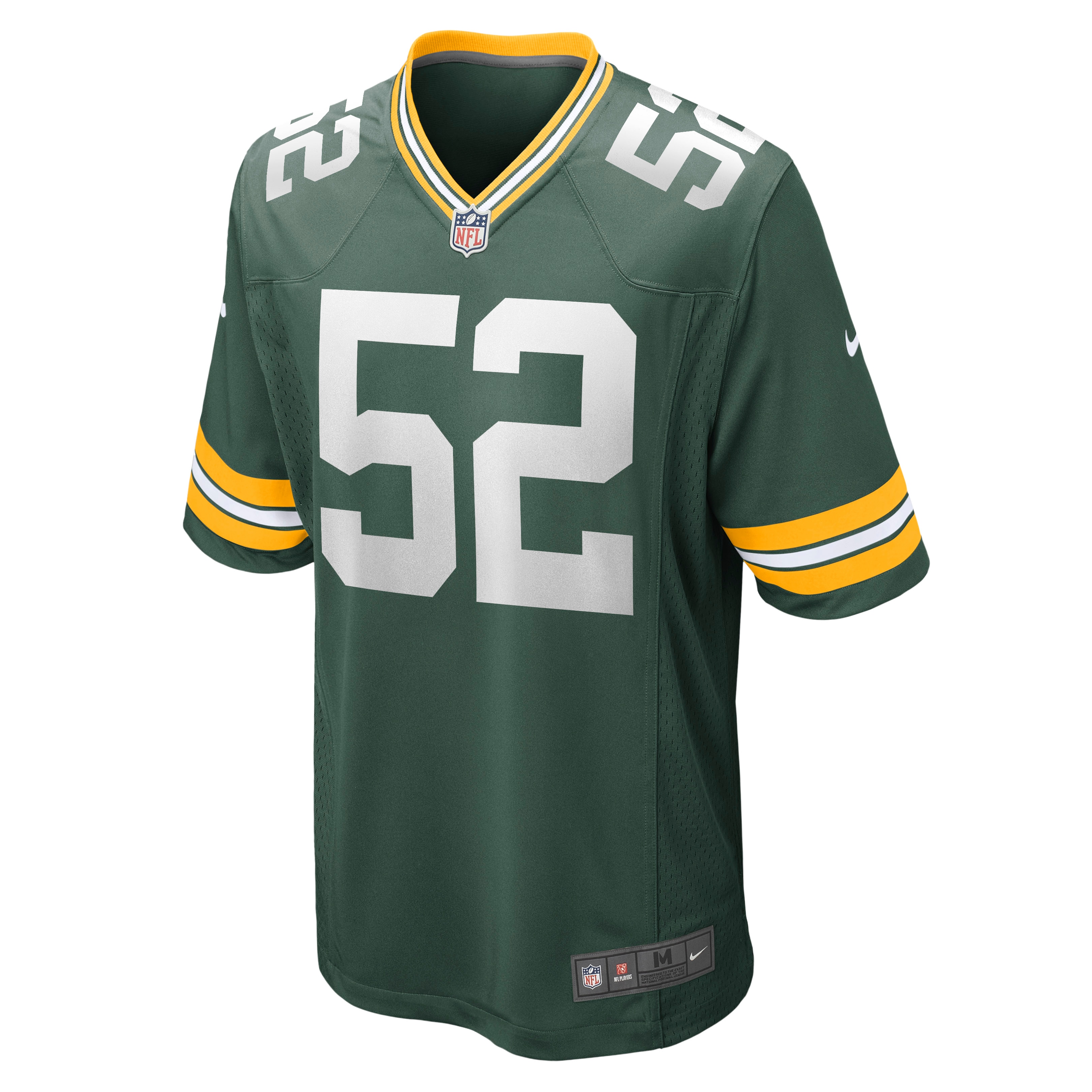Men's Green Bay Packers Rashan Gary Green Game Jersey