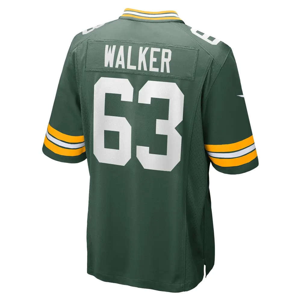 Men's Green Bay Packers Rasheed Walker Green Game Player Jersey