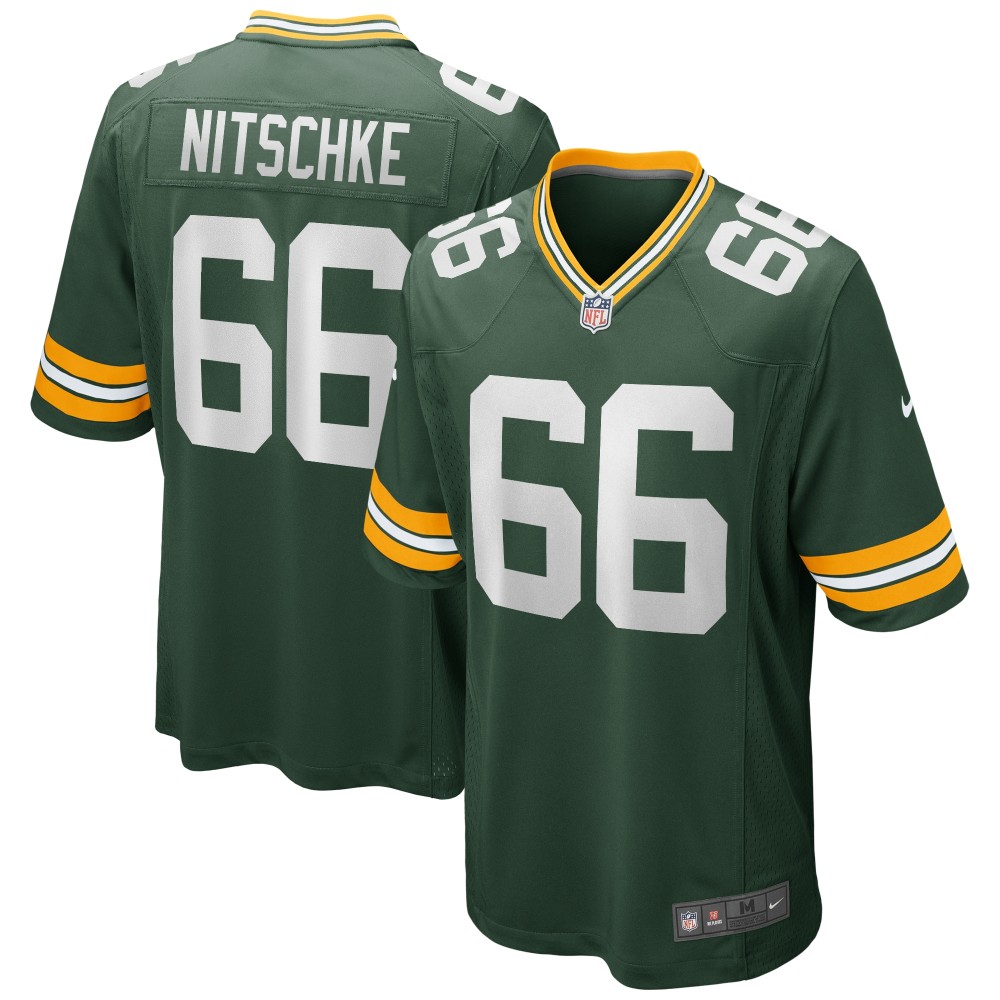 Men's Green Bay Packers Ray Nitschke Green Game Retired Player Jersey