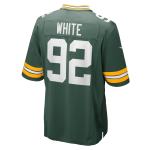 Men's Green Bay Packers Reggie White Green Retired Player Game Jersey