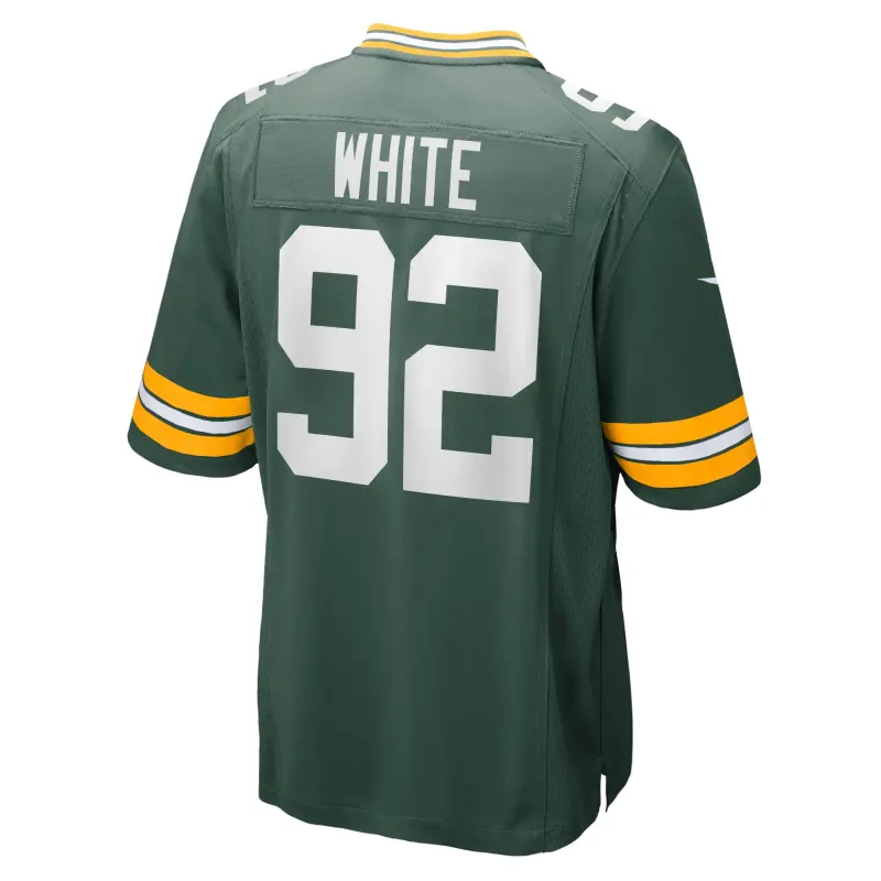 Men's Green Bay Packers Reggie White Green Retired Player Game Jersey