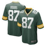 Men's Green Bay Packers Romeo Doubs Green Game Player Jersey