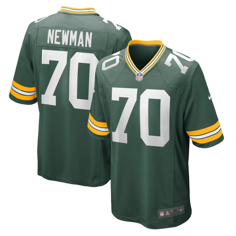 Men's Green Bay Packers Royce Newman Green Game Jersey