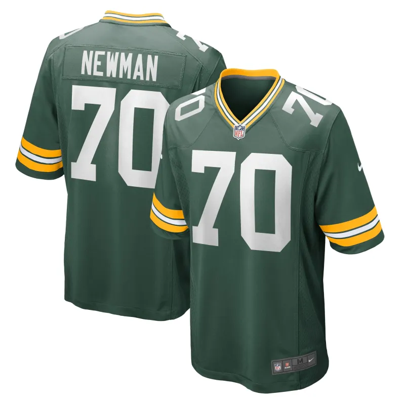 Men's Green Bay Packers Royce Newman Green Game Jersey
