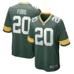 Men's Green Bay Packers Rudy Ford Green Game Player Jersey