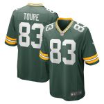 Men's Green Bay Packers Samori Toure Green Game Player Jersey