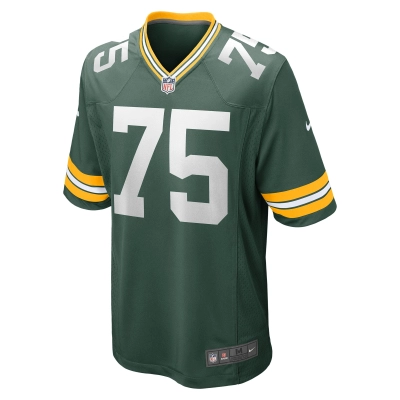 Men's Green Bay Packers Sean Rhyan Green Game Player Jersey 02