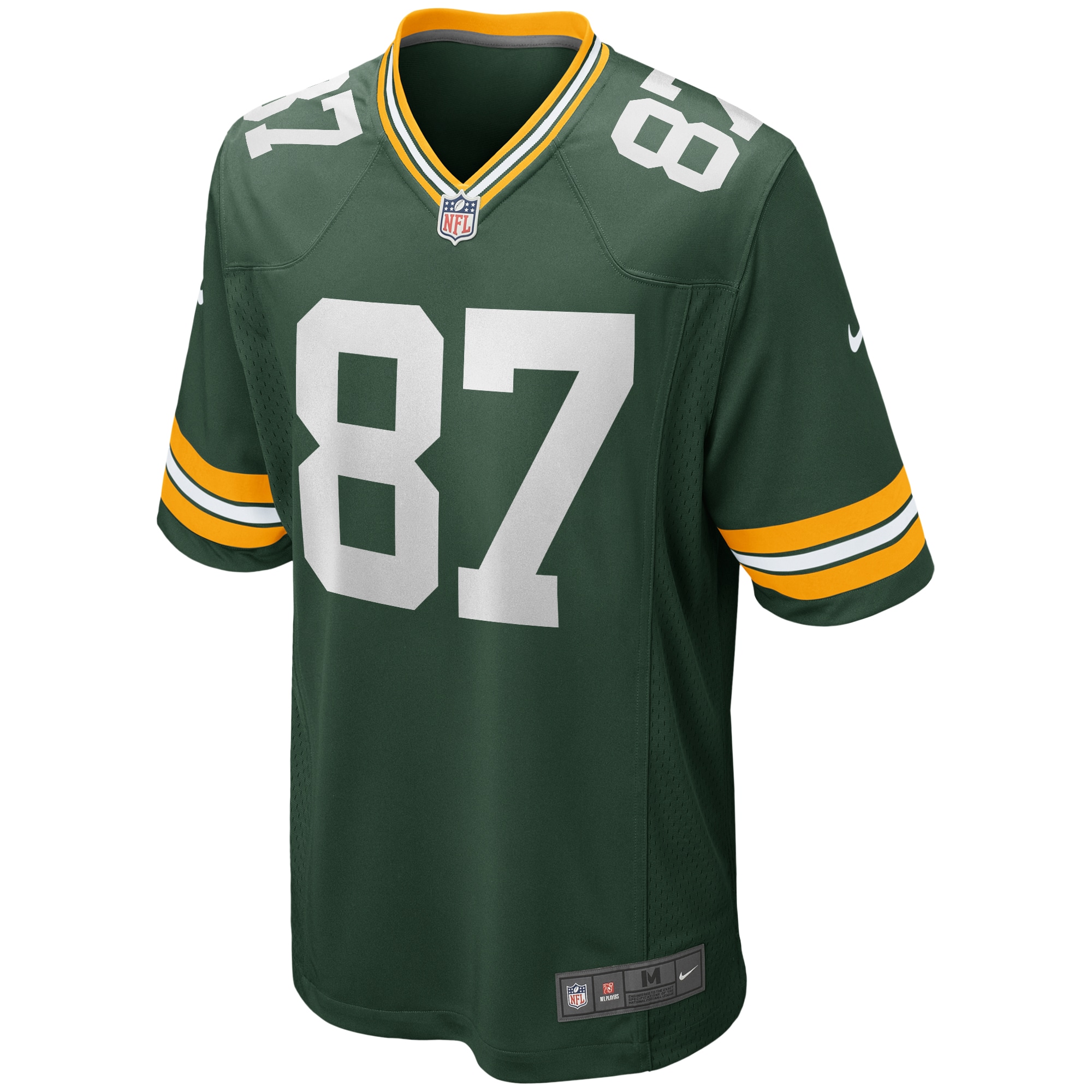 Men's Green Bay Packers Willie Davis Green Game Retired Player Jersey