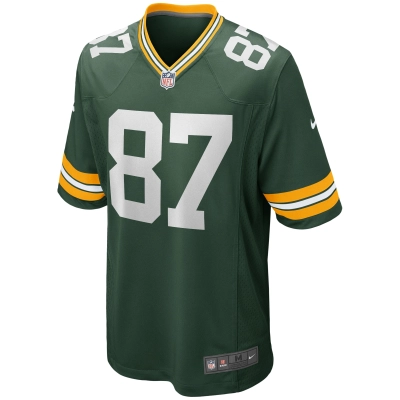 Men's Green Bay Packers Willie Davis Green Game Retired Player Jersey 02