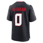 Men's Houston Texans Azeez Al-Shaair Navy Team Game Jersey