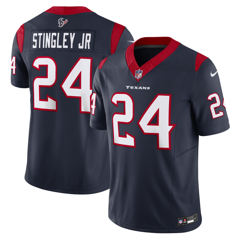 Men's Houston Texans Derek Stingley Jr. Navy Vapor F.U.S.E. Limited Jersey