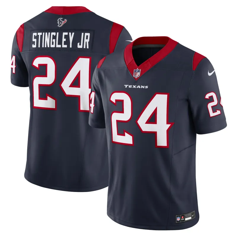 Men's Houston Texans Derek Stingley Jr. Navy Vapor F.U.S.E. Limited Jersey