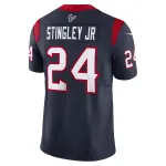 Men's Houston Texans Derek Stingley Jr. Navy Vapor F.U.S.E. Limited Jersey